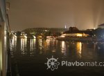 Praha z paluby parníku